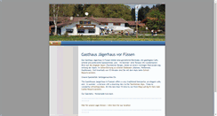 Desktop Screenshot of jaegerhaus-fuessen.de